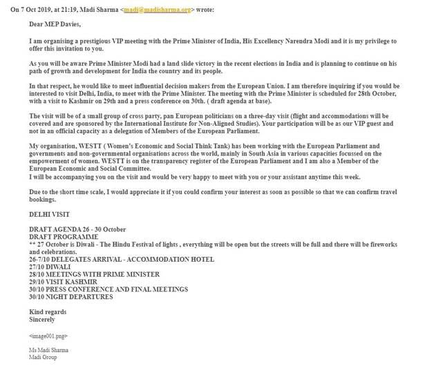 Questions Raised Over NGO’s invitation to EU MPs For Kashmir Visit !!! vbk-Madi-Sharma-letter