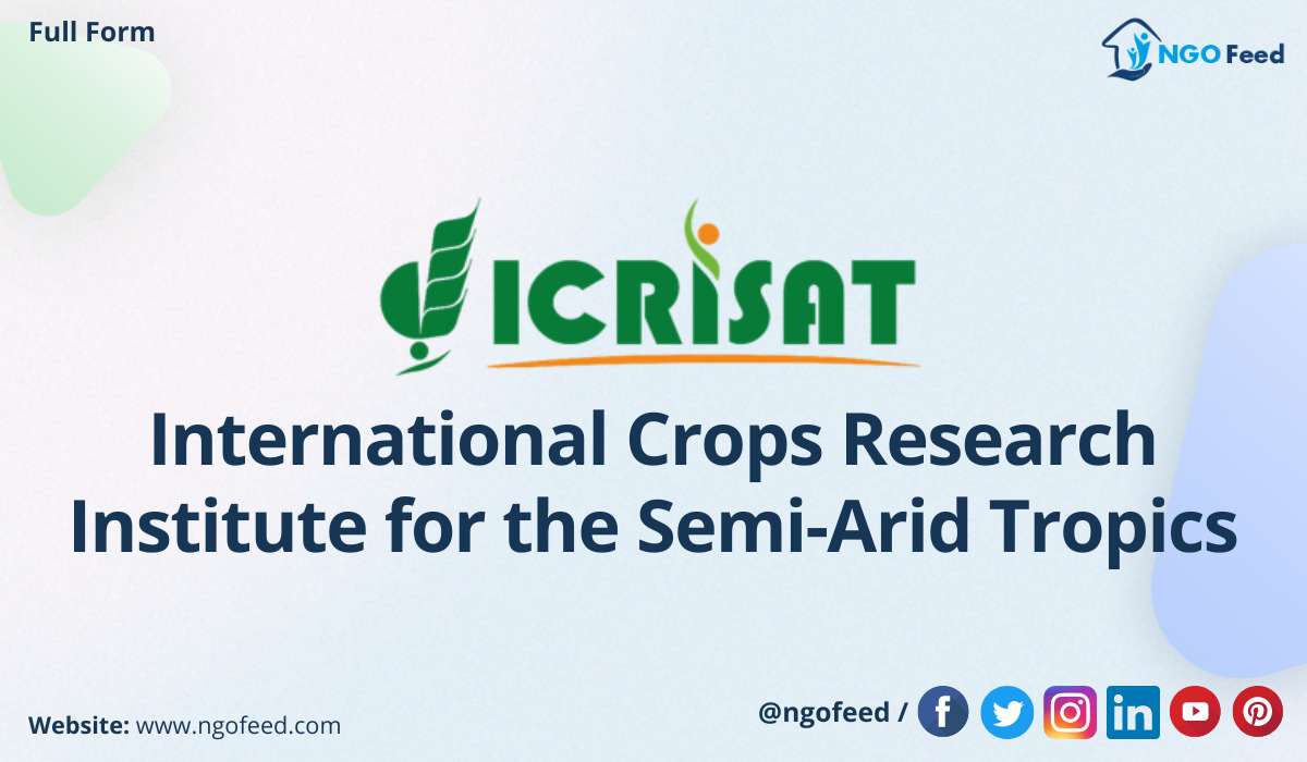 ICRISAT Full form