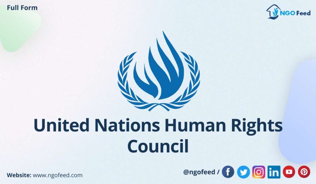 UNHRC Full Form