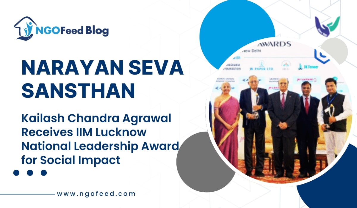 Kailash Chandra Agrawal Receives IIM Lucknow National Leadership Award