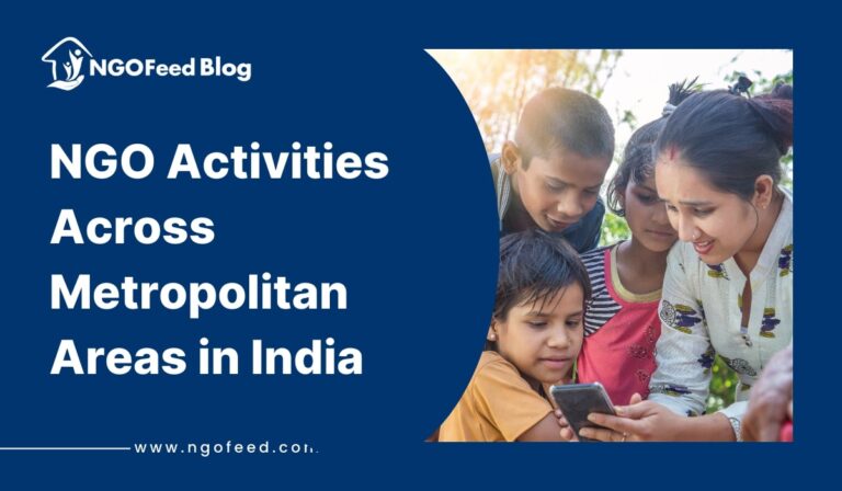 NGO Activities Across Metropolitan Areas in India
