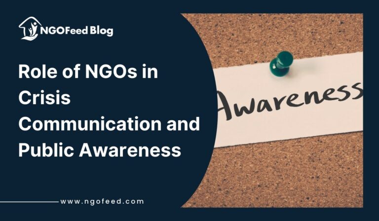 Role of NGOs in Crisis Communication and Public Awareness