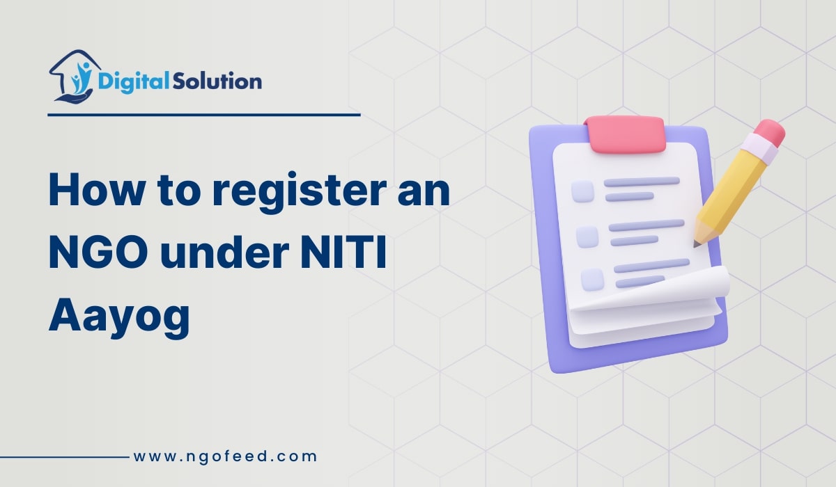 How to register an NGO under NITI Aayog