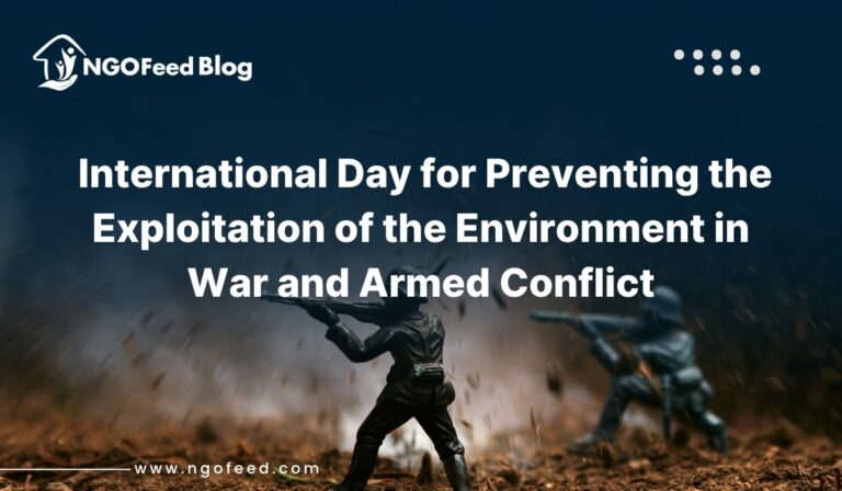 International Day for Preventing the Exploitation of the Environment in War and Armed Conflict 2025