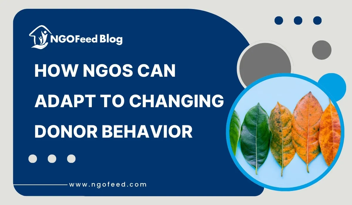 How NGOs can adapt to changing donor behaviour and expectations in a digital-first world