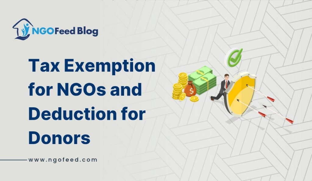 Tax Exemption for NGOs and Deduction for Donors in India