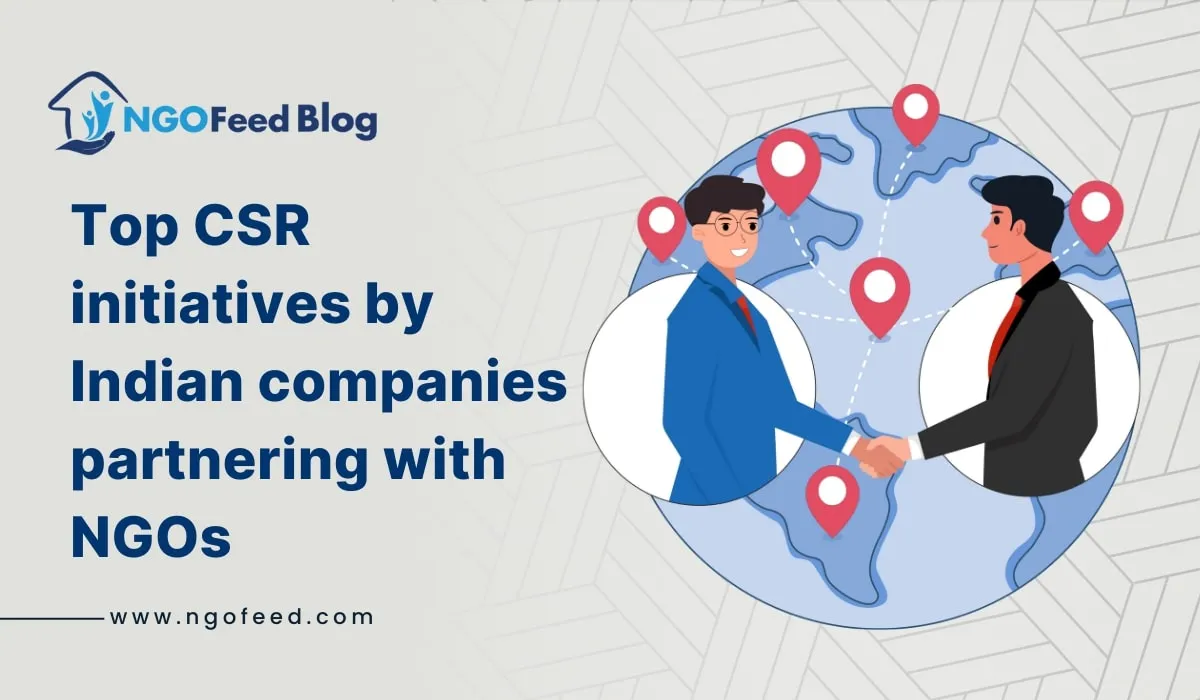 Top CSR initiatives by Indian companies partnering with NGOs