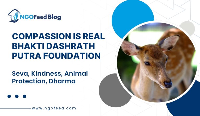 Compassion Is Real Bhakti Dashrath Putra Foundation: Seva, Kindness, Animal Protection and Dharma