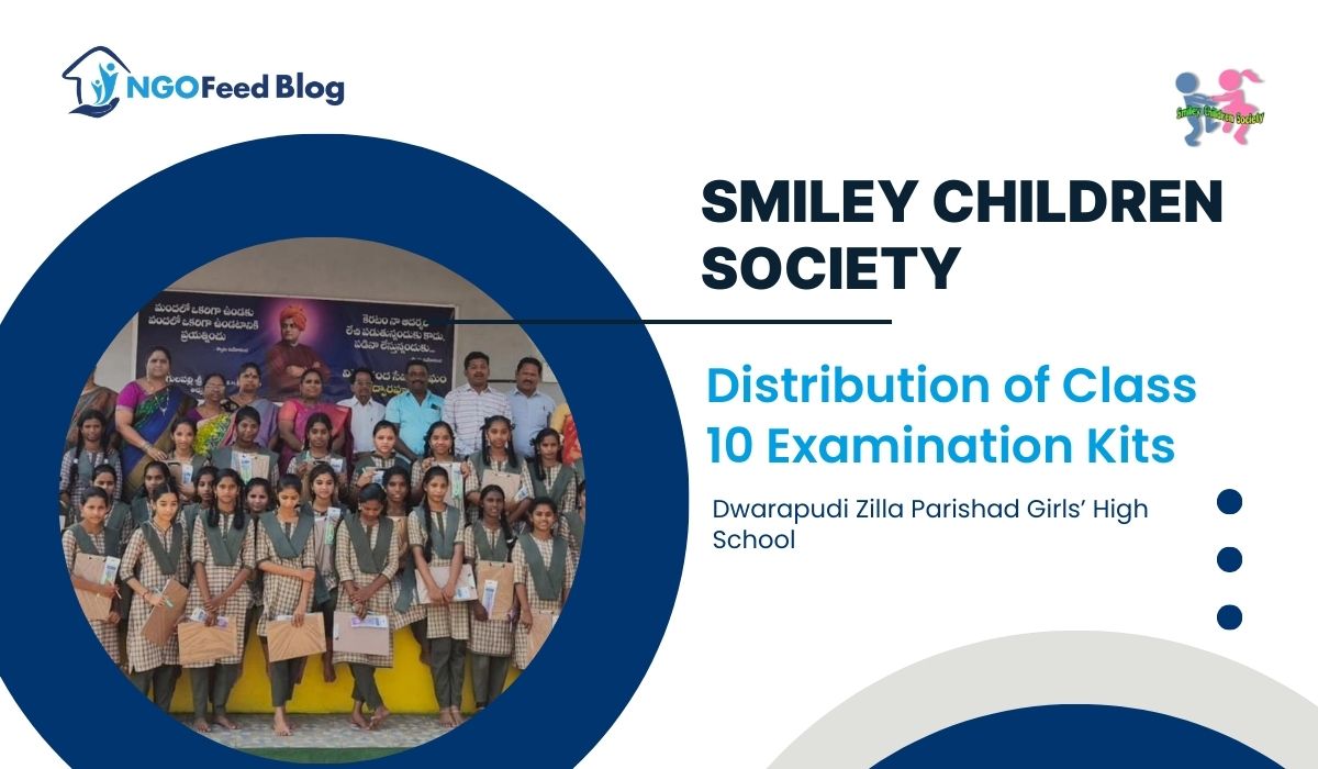 Smiley Children Society Class 10 Examination Kits Distribution