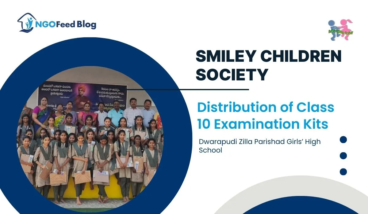 Smiley Children Society Class 10 Examination Kits Distribution