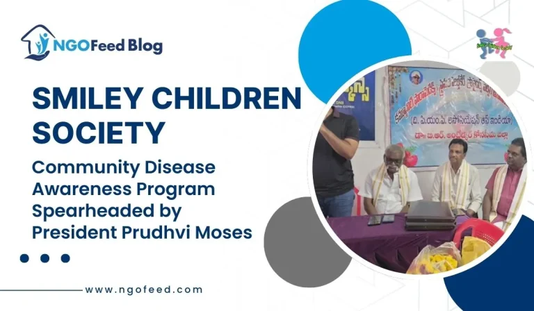 Smiley Children Society Public Health Awareness Seminar on Disease Prevention and Organ Donation Conducted in Mandapeta