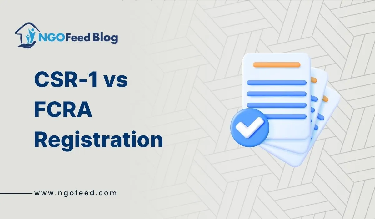CSR-1 vs FCRA Registration