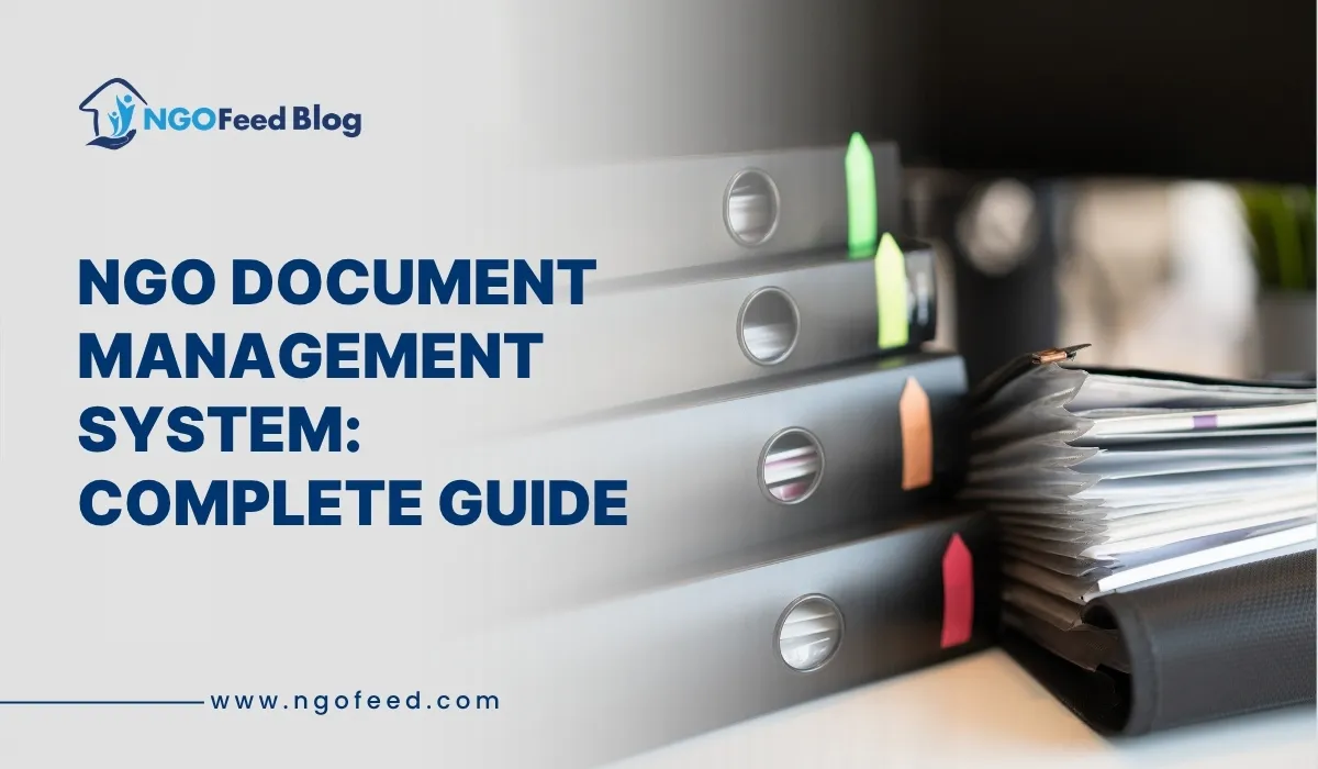 NGO Document Management System for managing documents