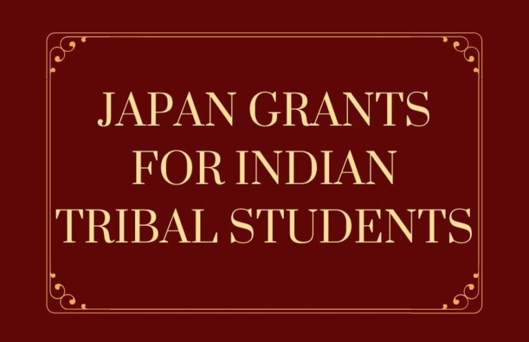 Japan provides grants for Indian tribal students